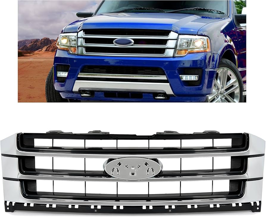 Amazon.com: KUAFU Front Grill Compatible with 2015-2017 Ford Amazon.com: KUAFU Front Grill Compatible with 2015-2017 Ford